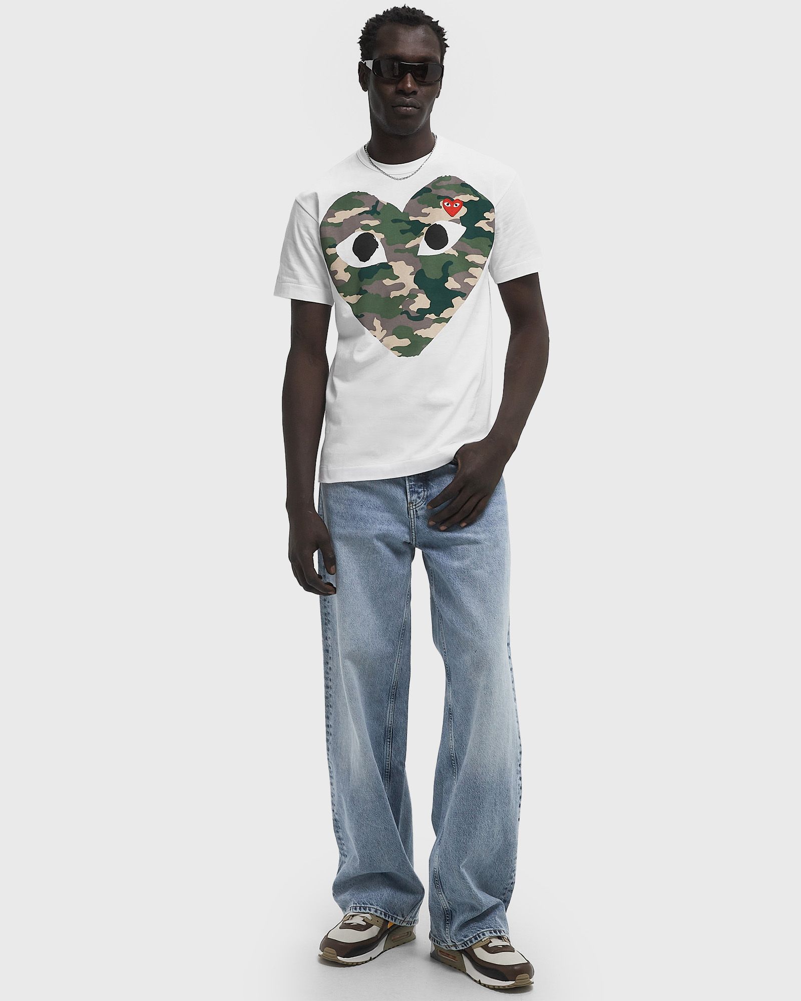 T-SHIRT RED EMBLEM KNIT