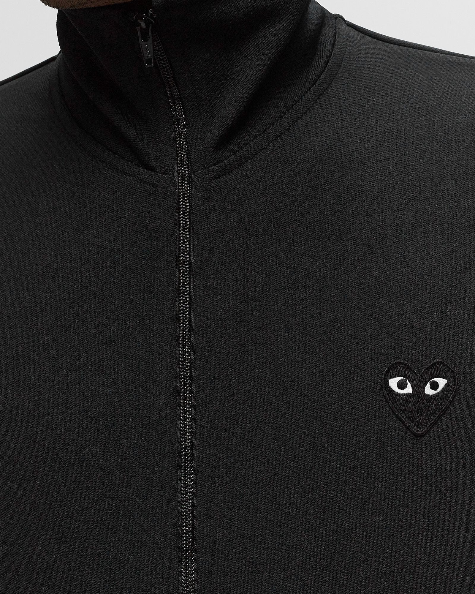 SWEATSHIRT BLACK EMBLEM KNIT