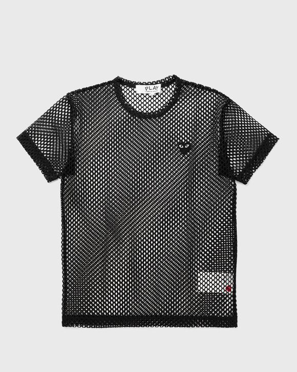 TEE MESH LARGE BLACK  EMBLEM