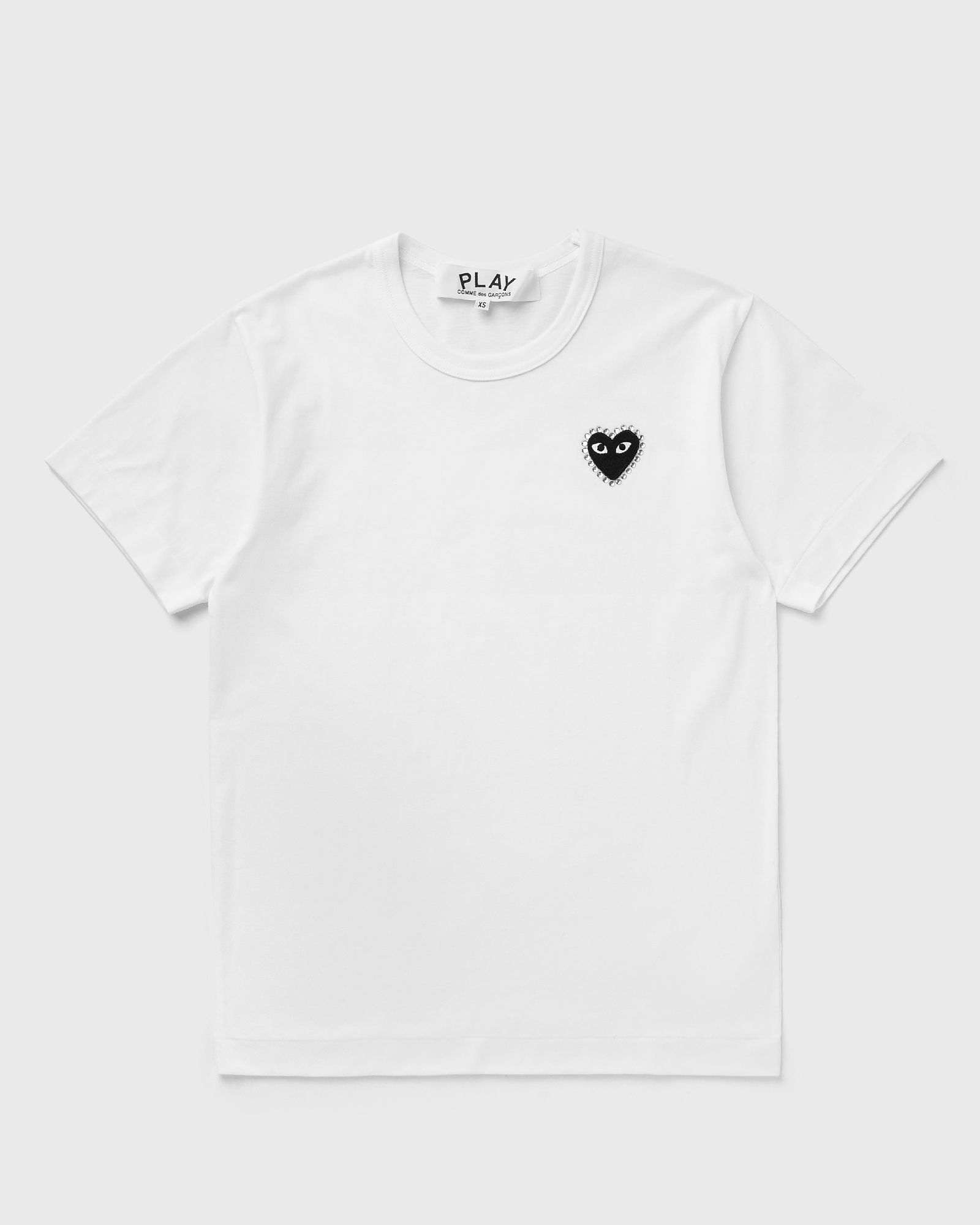 RHINESTONE HEART EMBLEM TEE