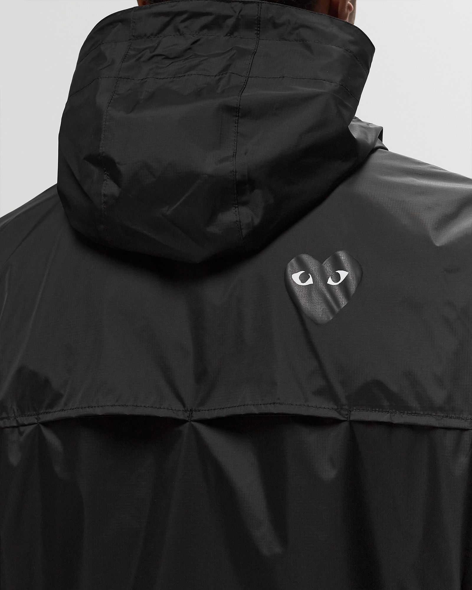 K-WAY JACKET BLACK EMBLEM