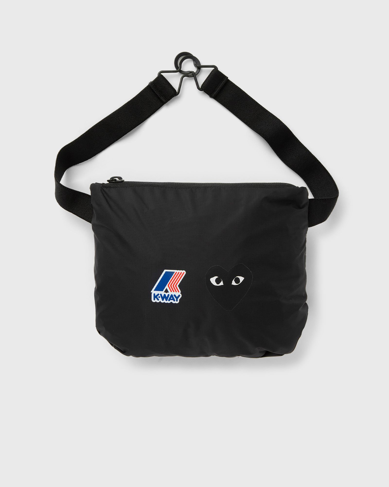 K-WAY JACKET BLACK EMBLEM