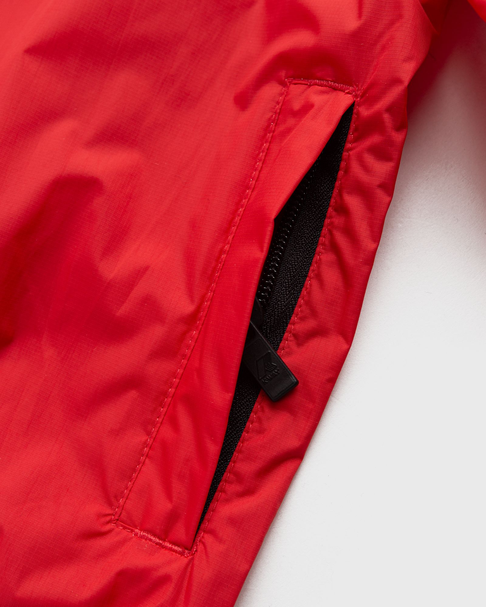 X K-WAY FULL ZIP JACKET RED EMBLEM