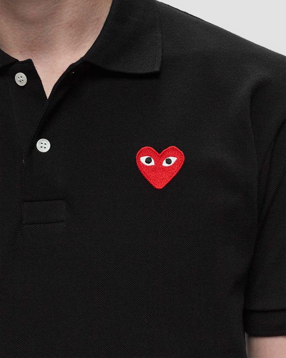 T-SHIRT RED EMBLEM KNIT