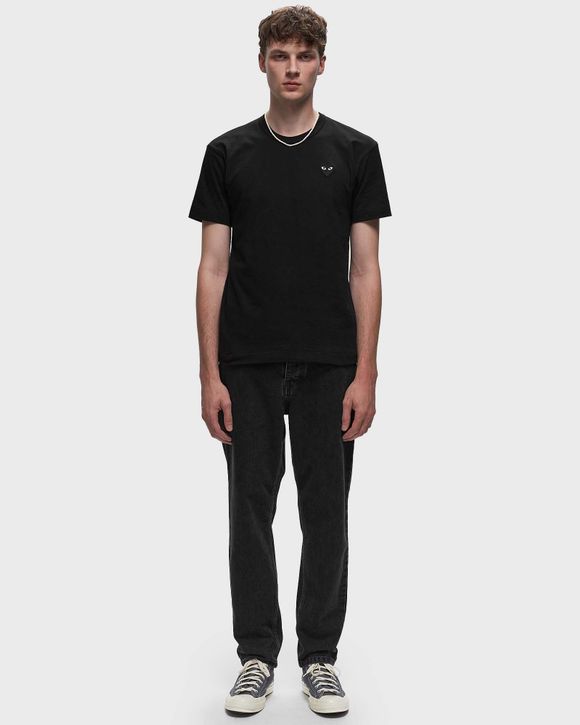 T-SHIRT BLACK KNIT