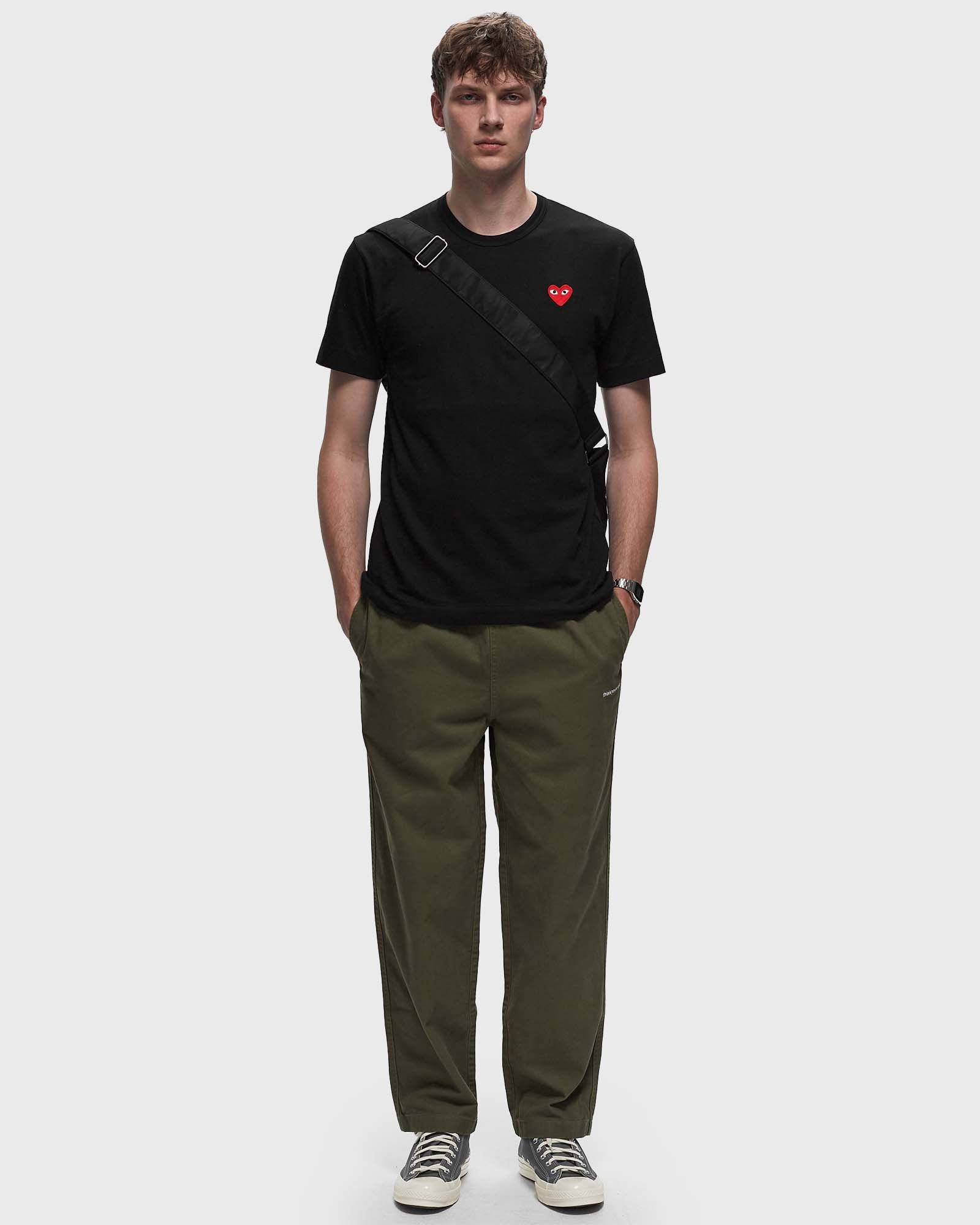 T-SHIRT RED EMBLEM KNIT