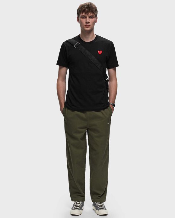 T-SHIRT RED EMBLEM KNIT