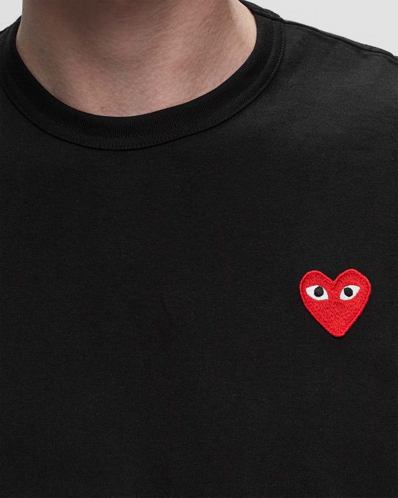 T-SHIRT RED EMBLEM KNIT