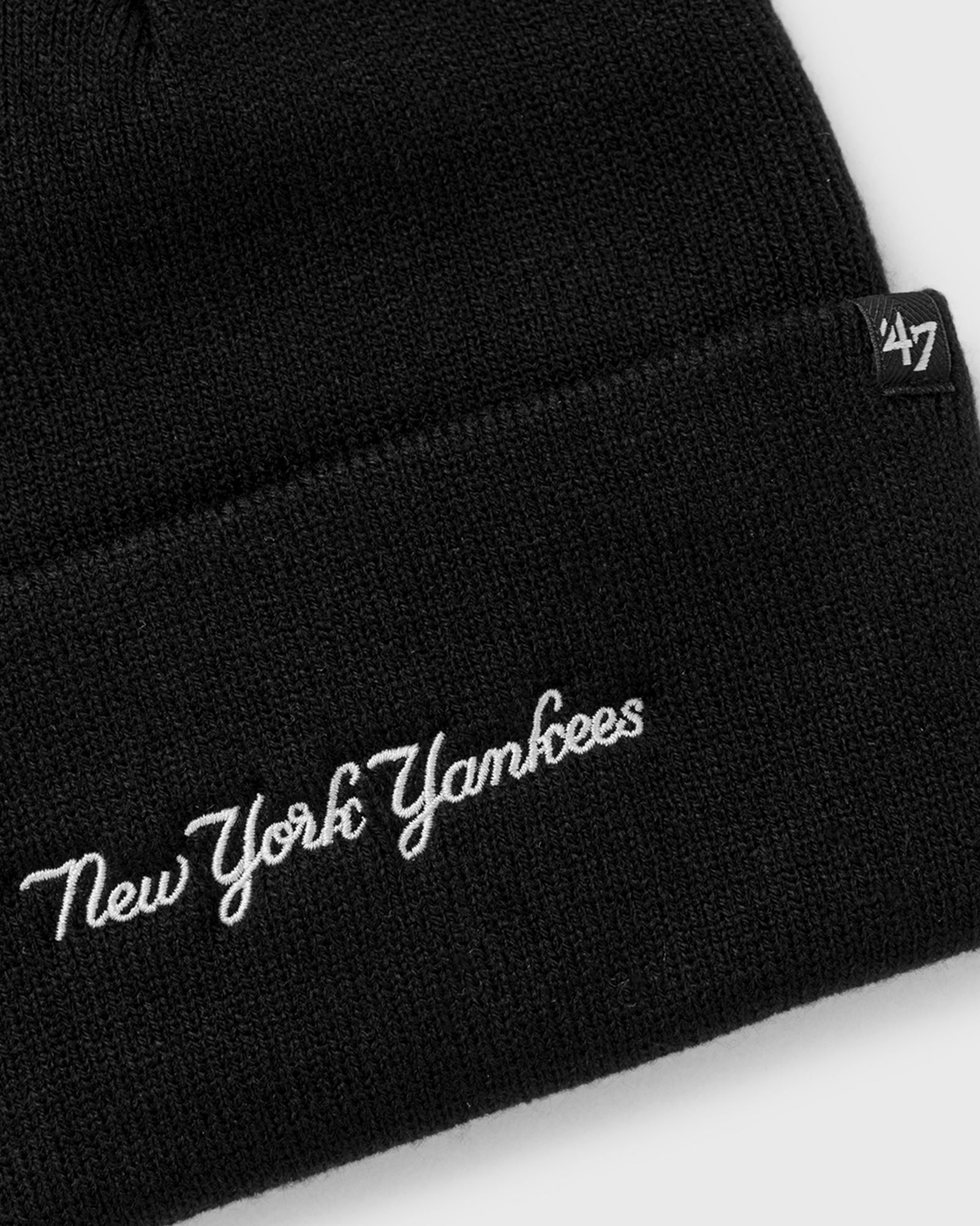 MLB New York Yankees Base Runner Script '47 CUFF KNIT