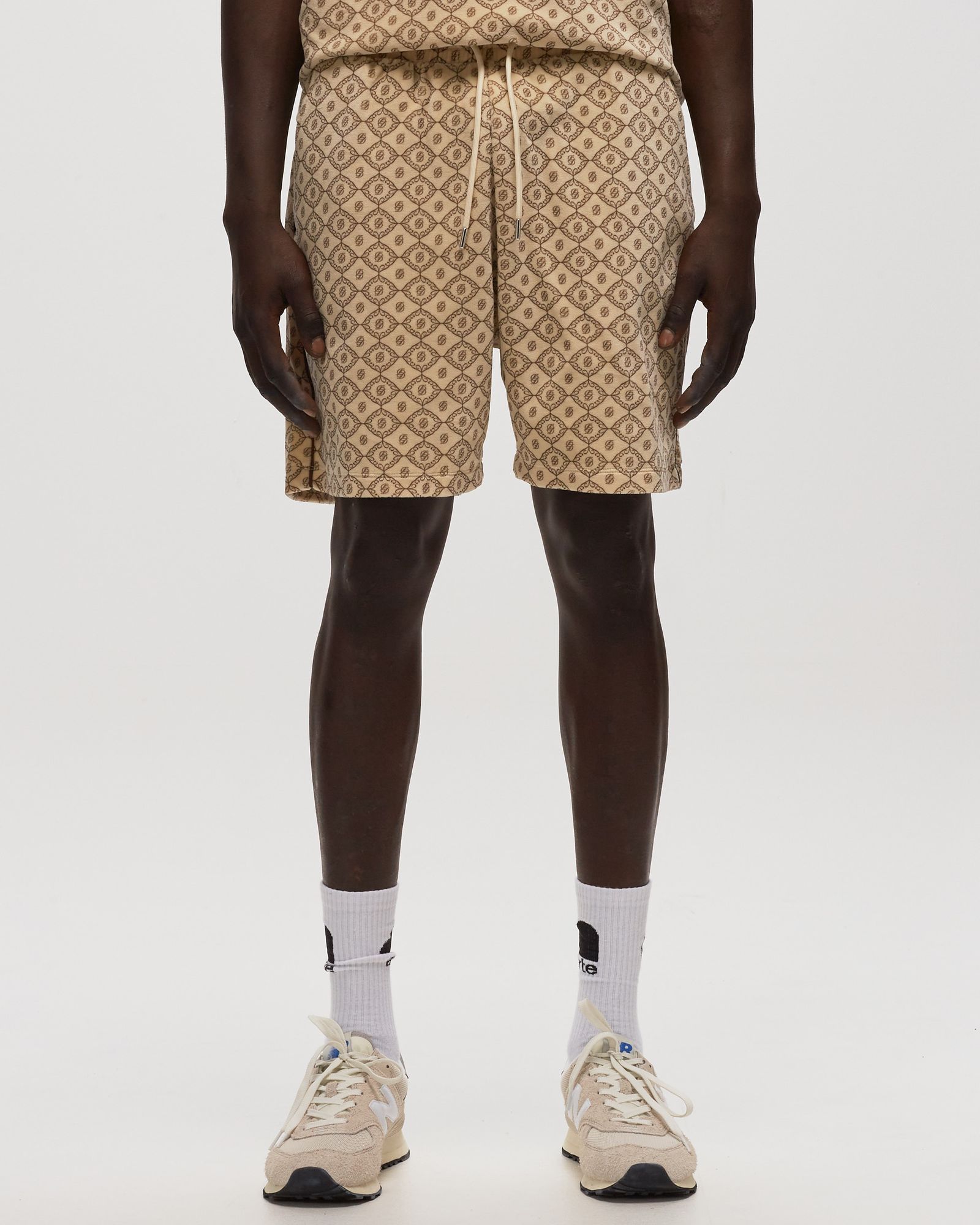 Le Short Velours Monogramme