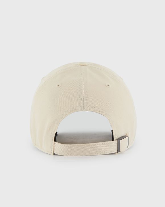 47 Brand - MLB Beige unconstructed Cap - New York Yankees MLB Base Runner Clean Up Natural Dad Cap @ Hatstore