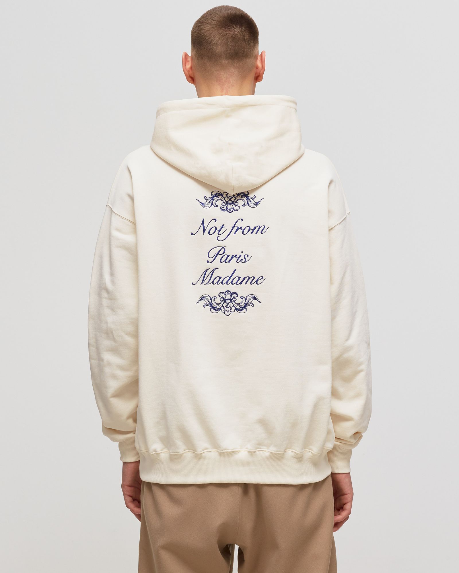 Le Hoodie NOT FROM PARIS MADAME Ornements