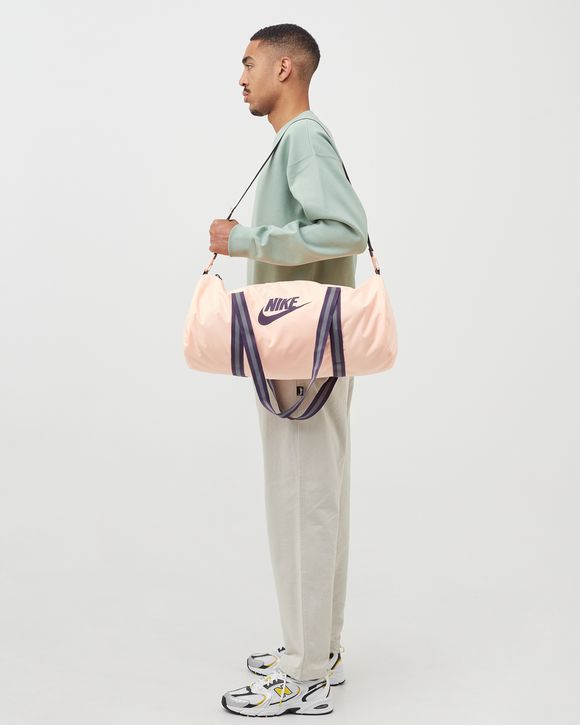 Nike heritage duffle bag in cream