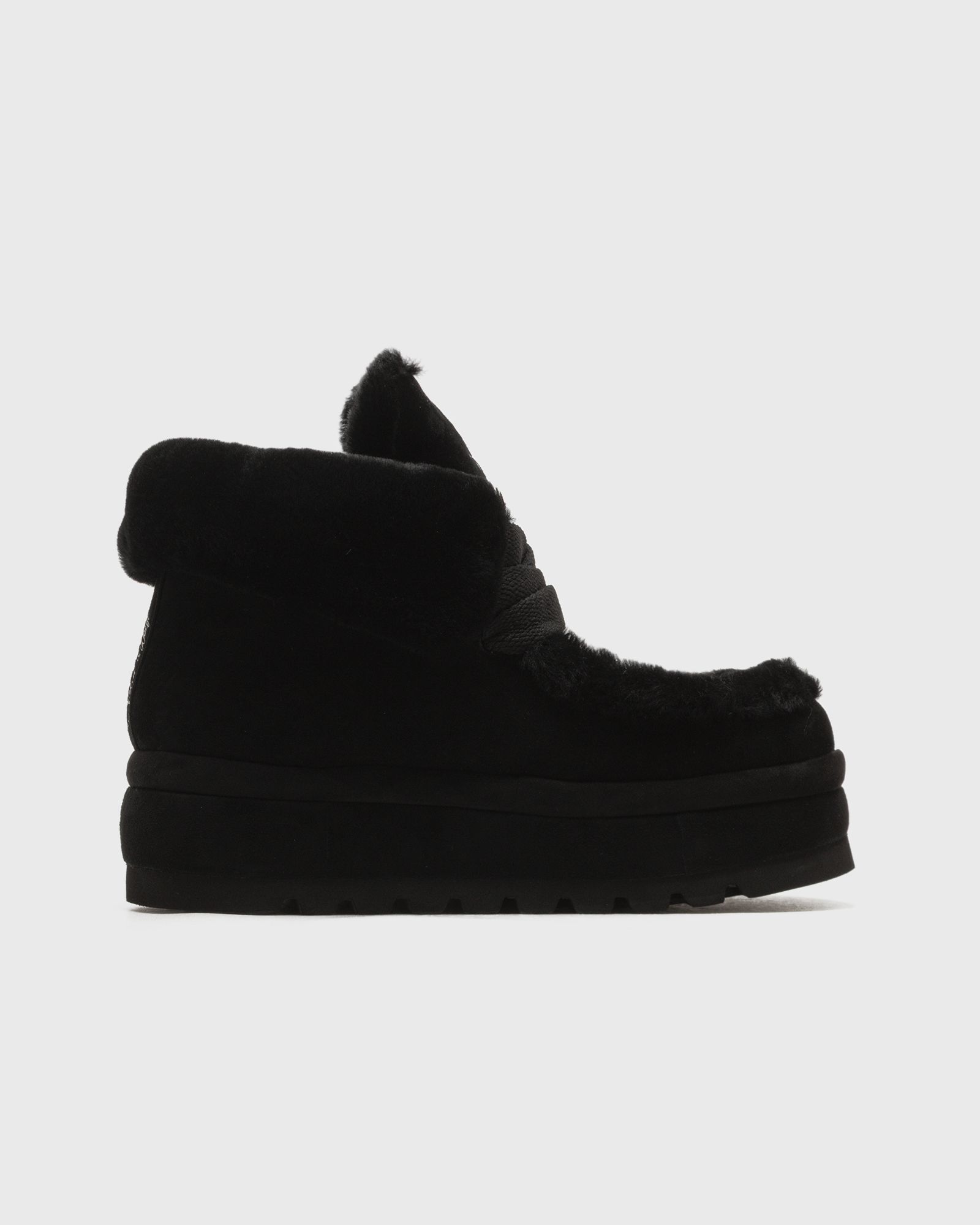 Bambi Black Suede/Shearling