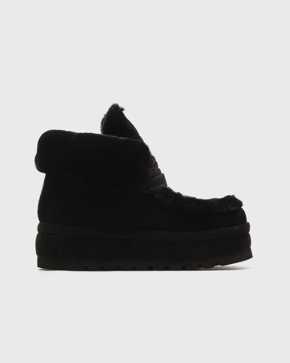 Bambi Black Suede/Shearling