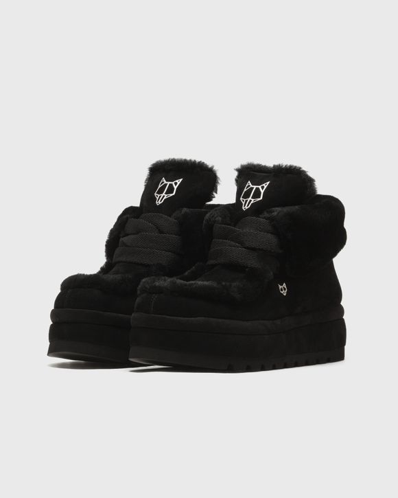 Thumbnail - Bambi Black Suede/Shearling