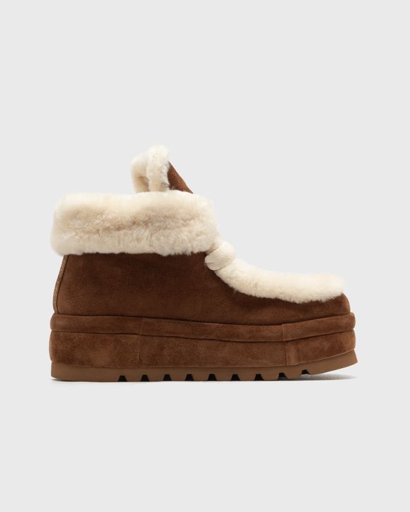 Bambi Tan Suede/Shearling
