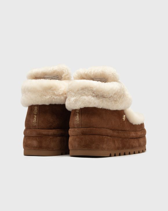 Bambi Tan Suede/Shearling
