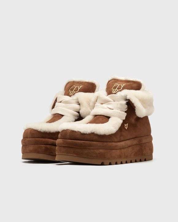 Thumbnail - Bambi Tan Suede/Shearling