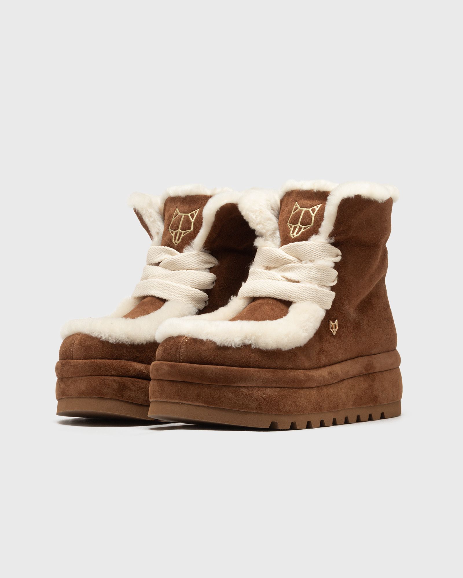 Bambi Tan Suede/Shearling