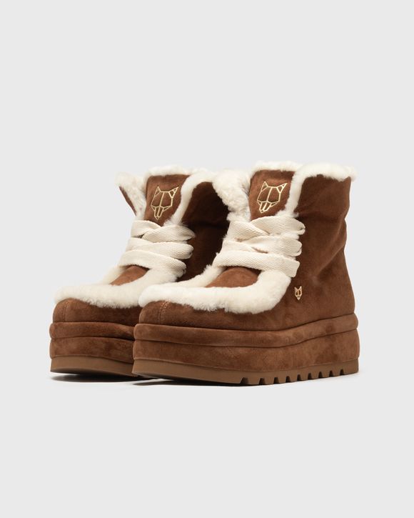 Bambi Tan Suede/Shearling
