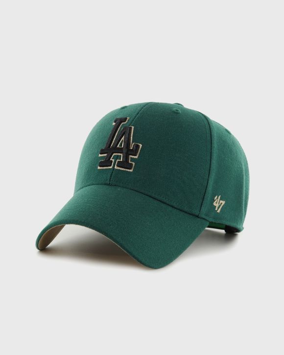 47 Brand - MLB White Adjustable Cap - Oakland Athletics MLB Athletics Brrr TT MVP White/Dark Green Adjustable @ Hatstore