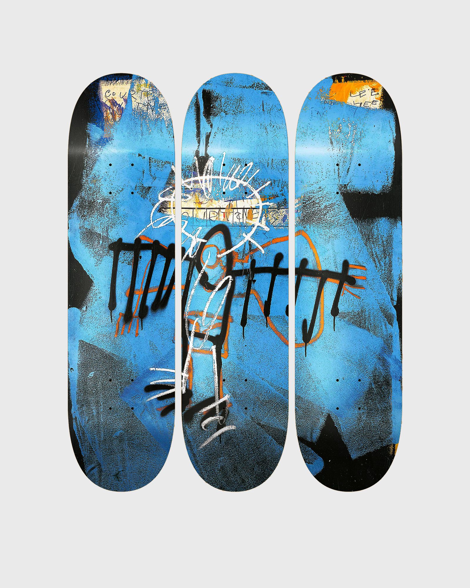 Jean-Michel Basquiat Untitled (Angel) 1982 Deck