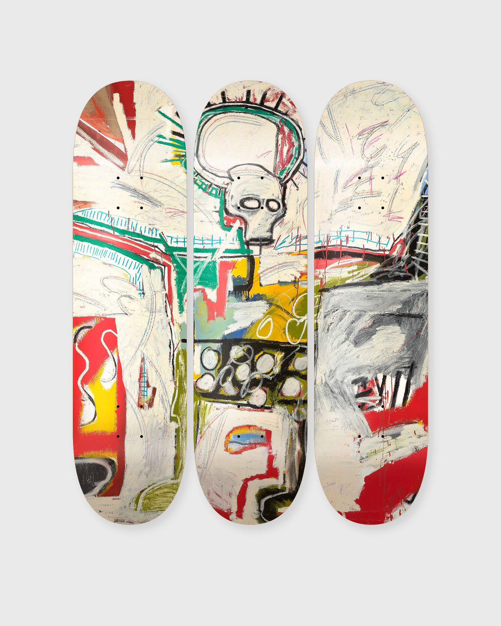 Jean-Michel Basquiat Untitled (Rotterdam) 1982 Deck