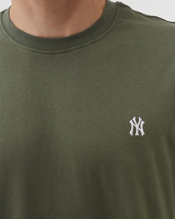 47 NEW YORK YANKEES BASE RUNNER ECHO TEE - Basic T-shirt - moss