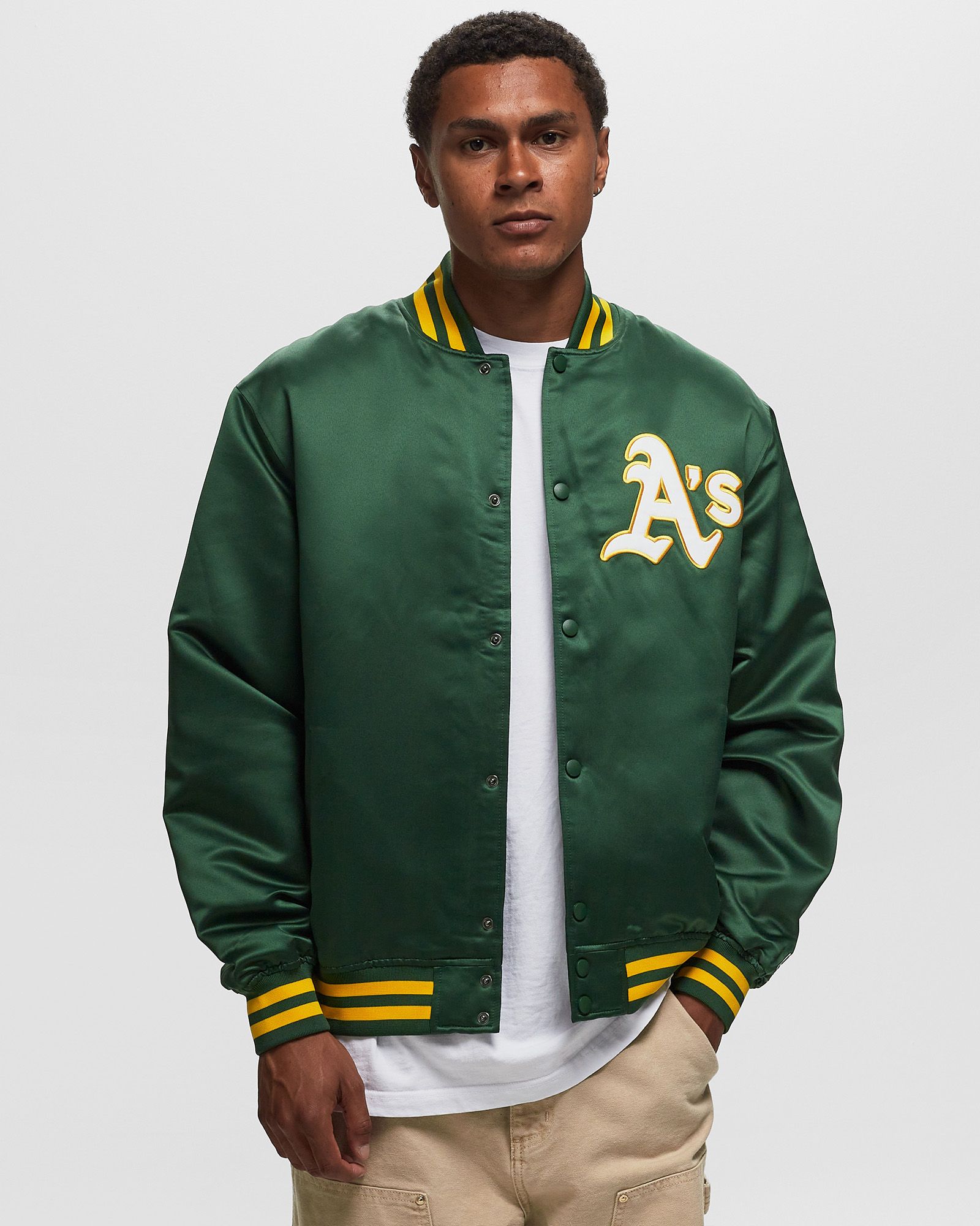 Athletics A's ジャケット ダークグリーン Athletics A's ジャケット ダークグリーン A's Athletics MLB