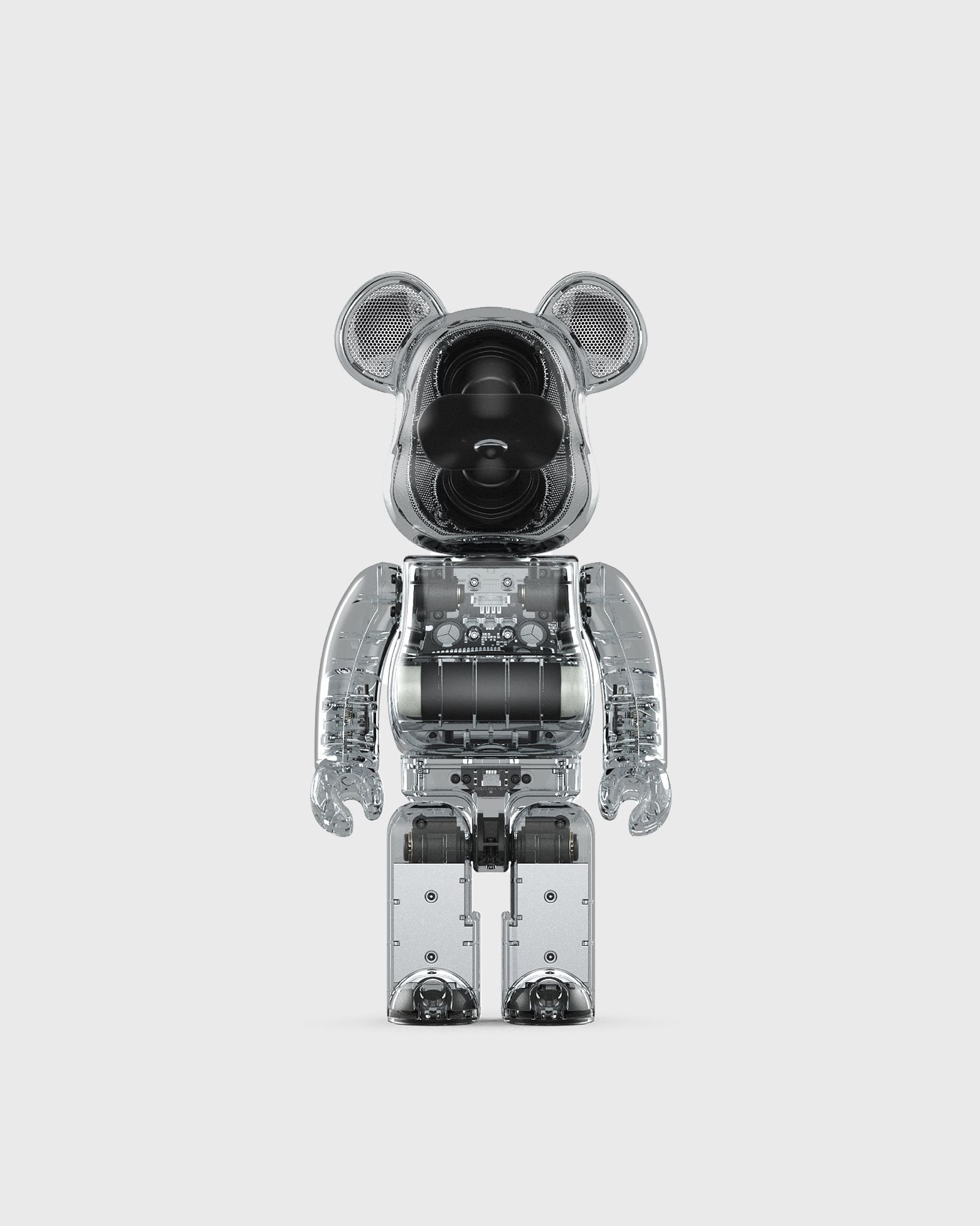 BE@RBRICK AUDIO 400% Portable Speaker CLEAR