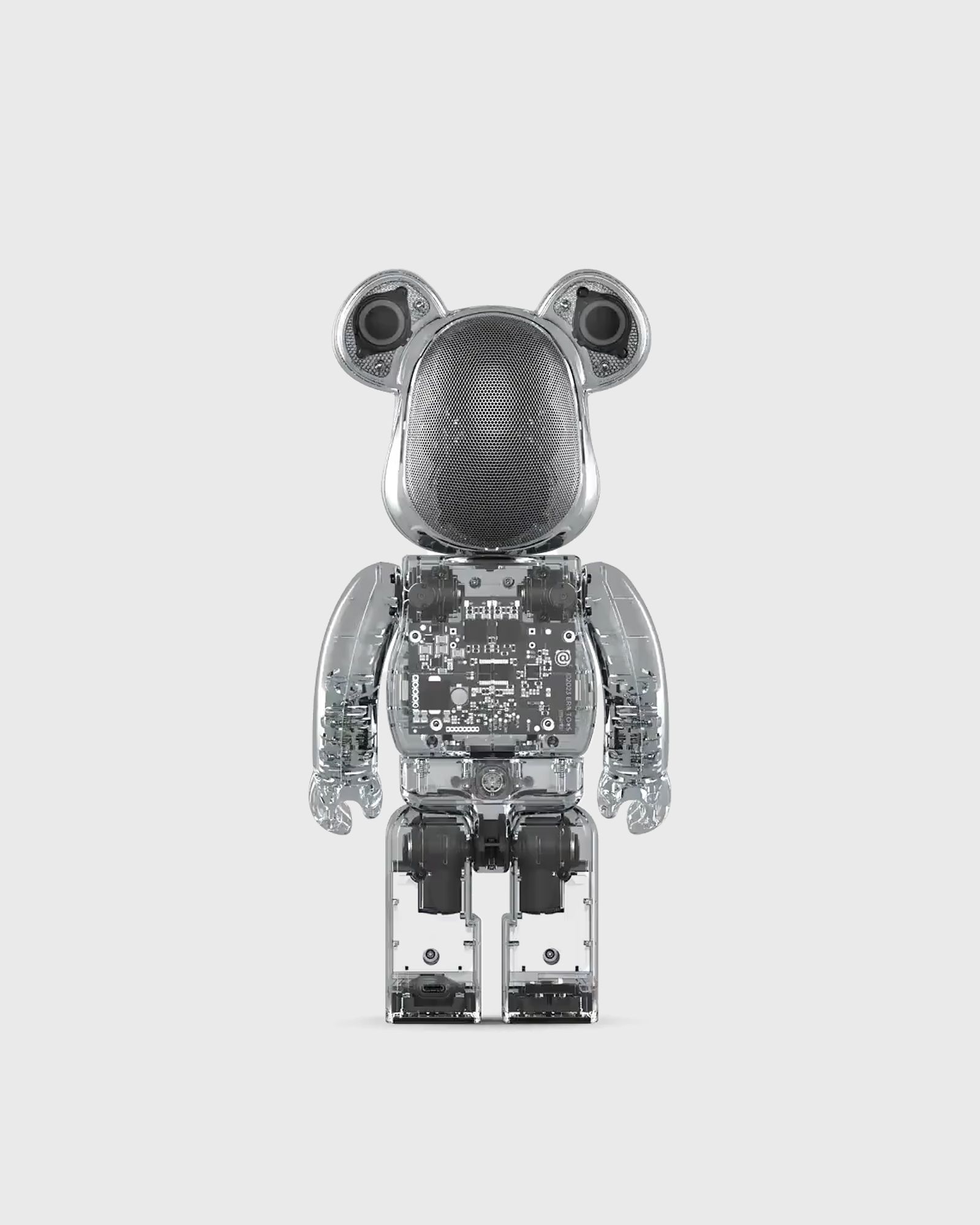 BE@RBRICK AUDIO 400% Portable Speaker CLEAR
