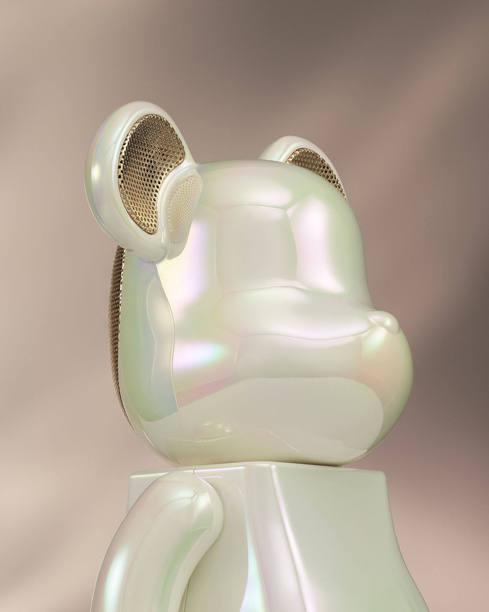 BE@RBRICK AUDIO 400% Portable Bluetooth Speaker