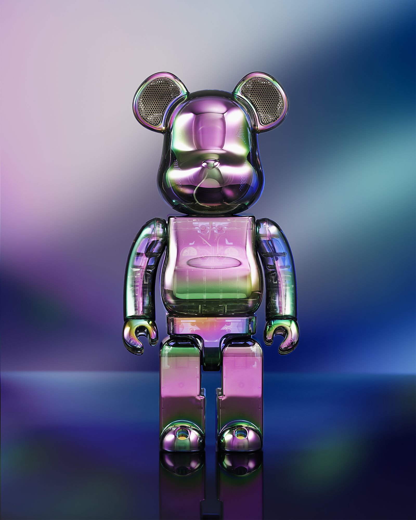 BE@RBRICK AUDIO 400% Portable Bluetooth Speaker