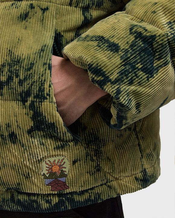 BLEACH DYED DIMENSION PUFFER JACKET