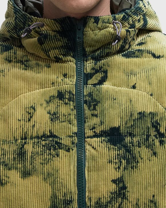 BLEACH DYED DIMENSION PUFFER JACKET