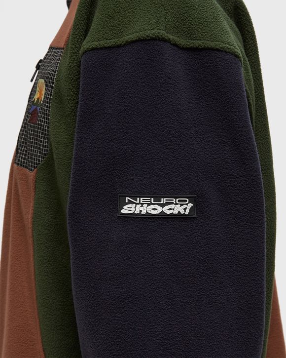 EQUIPMENT RIPSTOP PULLOVER FLEECE JACKET