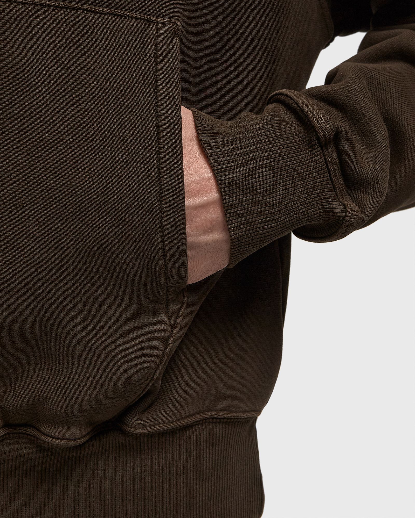 3D EMBROIDERED LOGOHEAD GARMENT DYED HOODIE