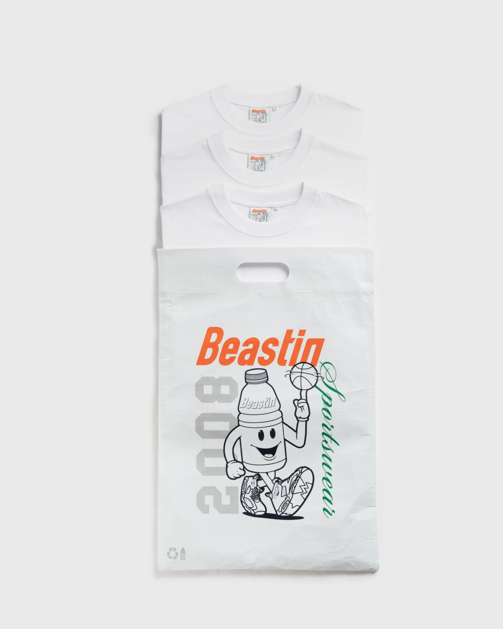 Beastin 3-Pack Plain Tees