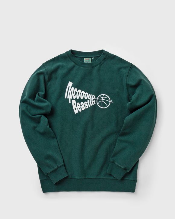 Beastin BEASTIN x Pressure As The World Spins Crewneck Green | BSTN Store