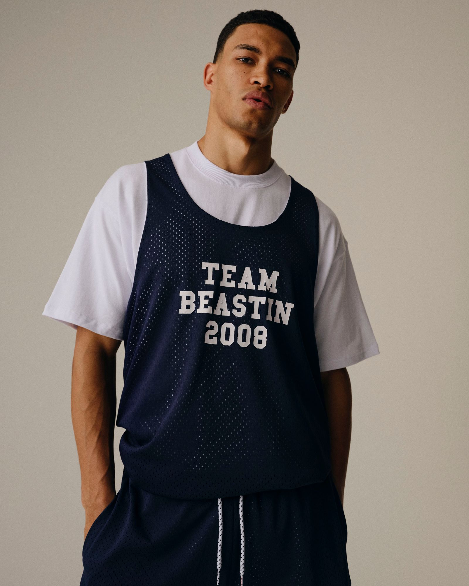 SINCE 08 TEAM BEASTIN REVERSIBLE MESH JERSEY