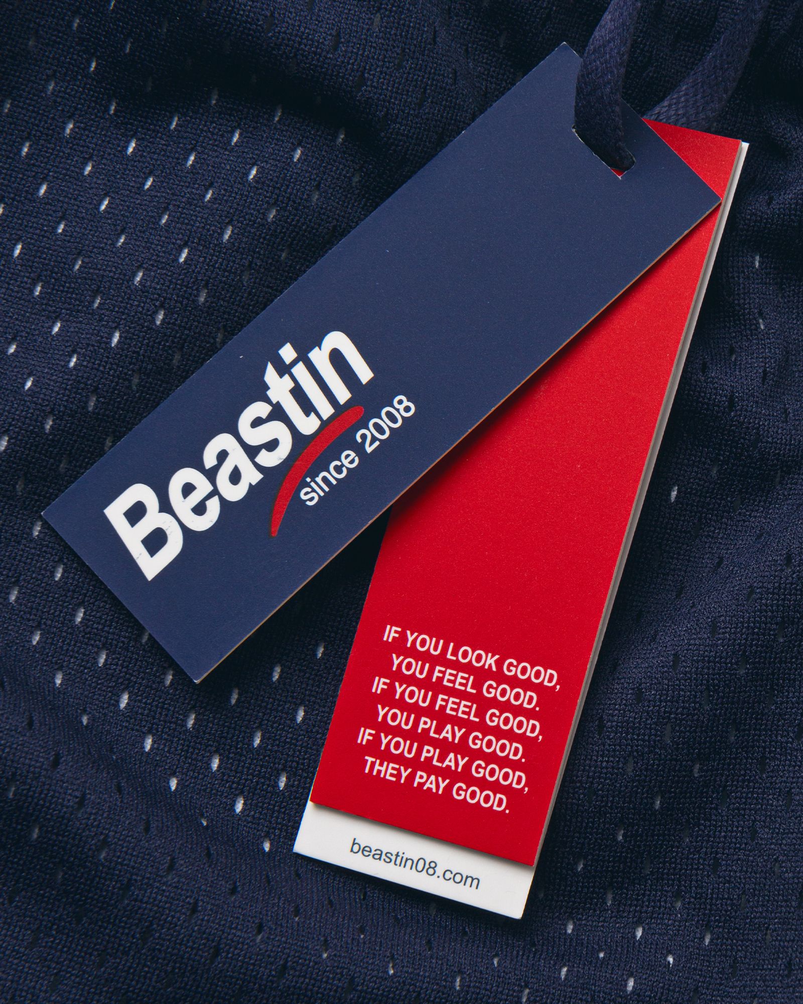 SINCE 08 TEAM BEASTIN REVERSIBLE MESH SHORTS