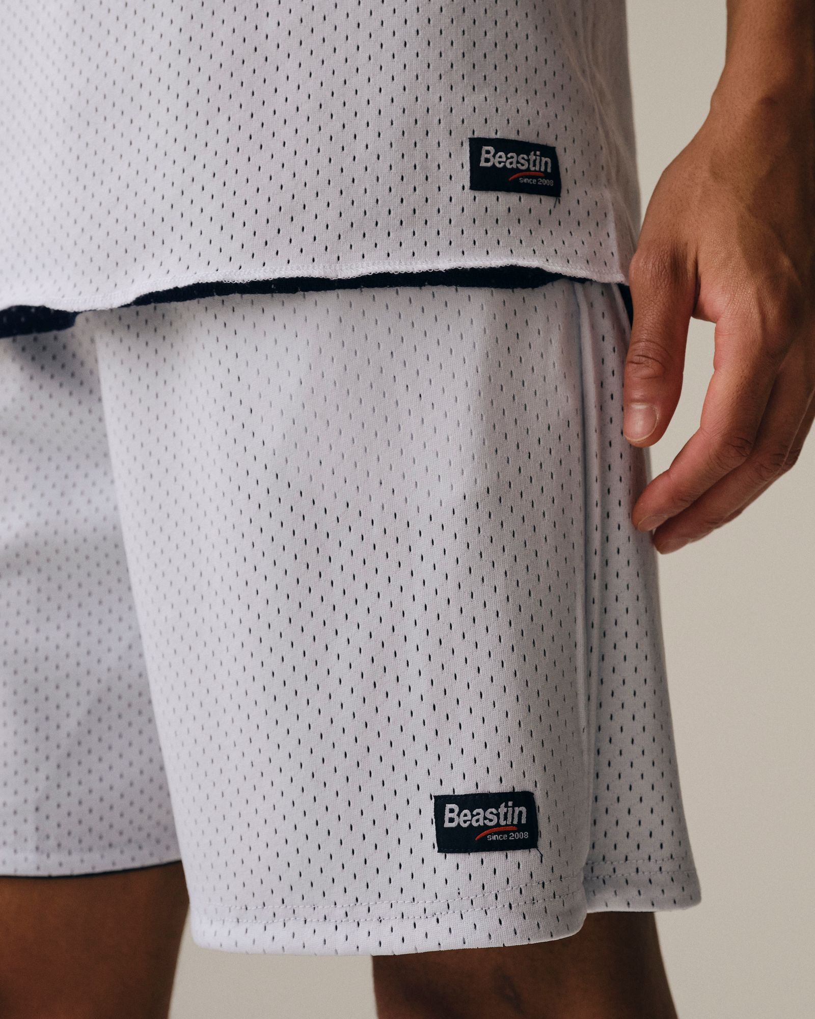 SINCE 08 TEAM BEASTIN REVERSIBLE MESH SHORTS