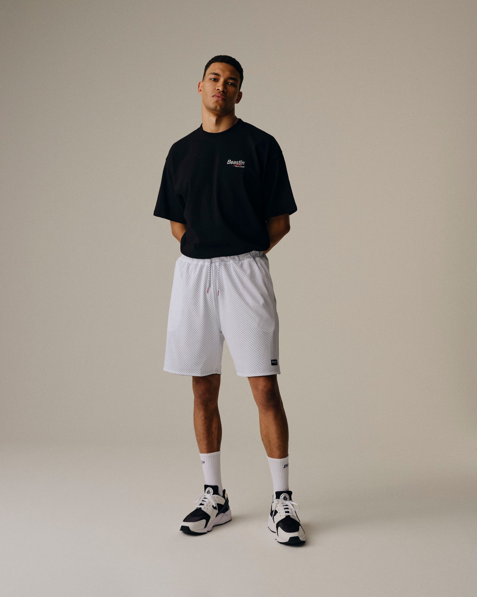 SINCE 08 TEAM BEASTIN REVERSIBLE MESH SHORTS