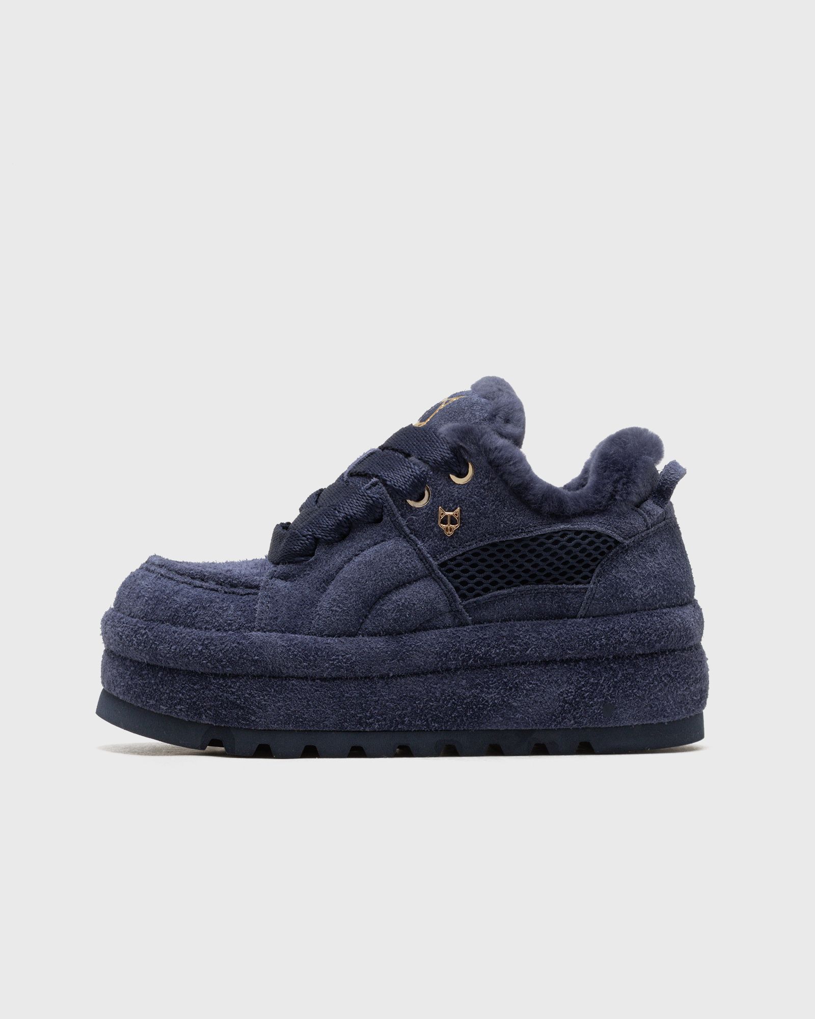 Beau Navy Suede