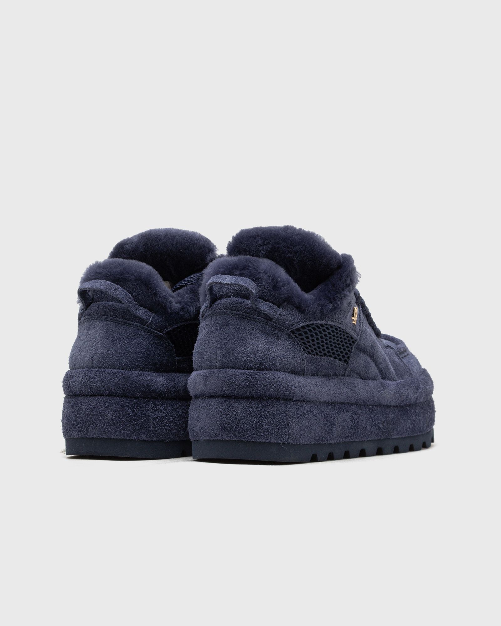 Beau Navy Suede