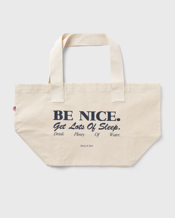 Sporty Rich BE NICE TOTE BAG Multi BSTN Store