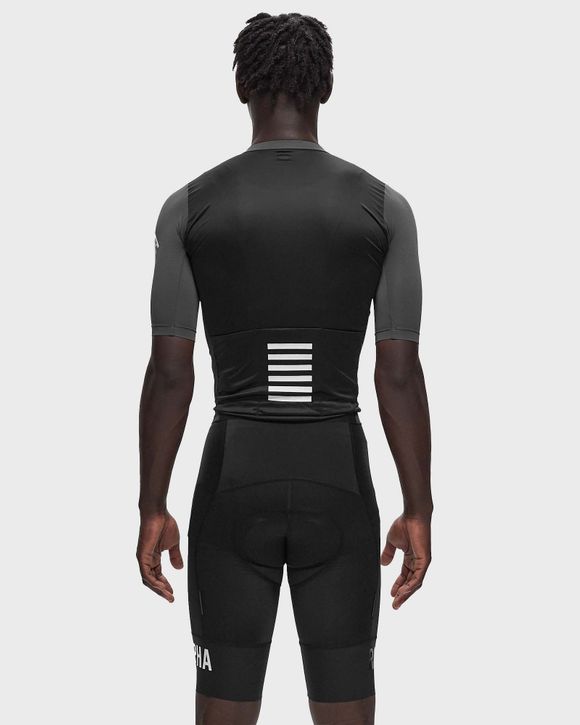 Rapha Pro Team Jersey Grey - DARK GREY/BLACK