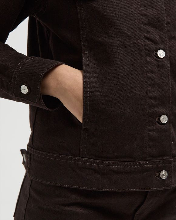 Slim Fit Buttoned Denim Jacket