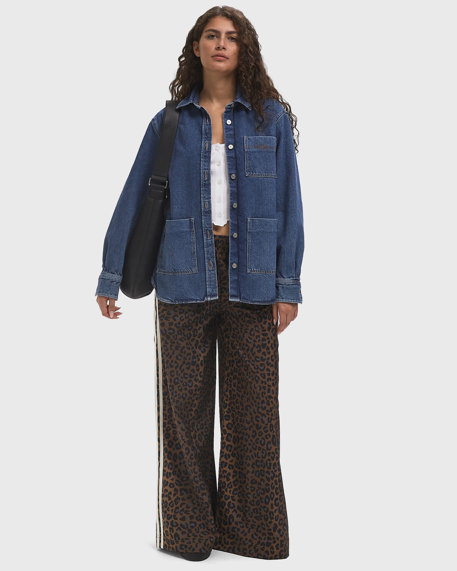 Oversized Denim Overshirt